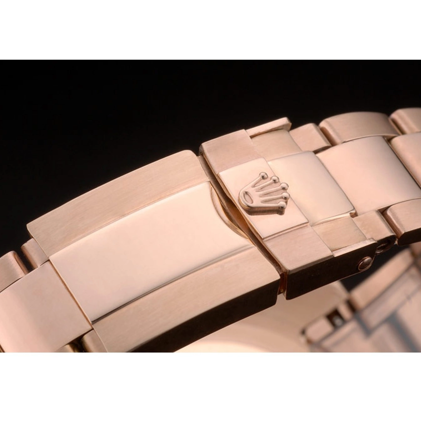 MiroTime 0704 Rolex Daytona Ion Plated Tachymeter Rose Gold Strap Rose Gold Dial 80244